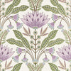 LOTUS Lilac T14608 by Thibaut Designer Wallpaper