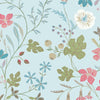 BLOOM Spa Blue T14627 by Thibaut Designer Wallpaper