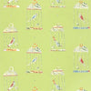 TWEETY Green T150 by Thibaut Designer Wallpaper