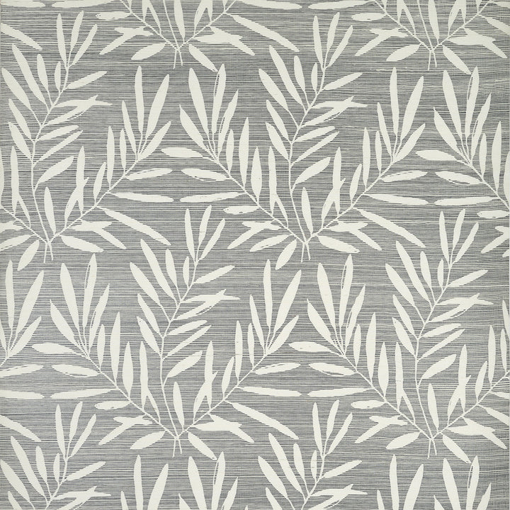 Summer Leaves Charcoal T15801  by Thibaut Wallpaper Thibaut Wallpaper Summer Leaves Charcoal T15801 Wallpaper ISLANDER Sisal  U.S.A </p><p>Repeat: H: , V: 27.5  (69.85 cm) 36 in  (91.44 cm) - Fabric Carolina -