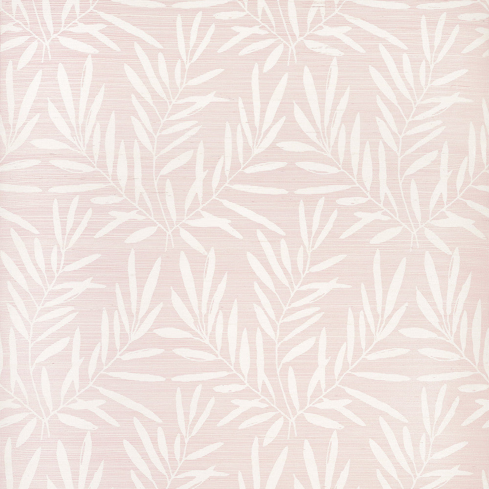Summer Leaves Blush T15803  by Thibaut Wallpaper Thibaut Wallpaper Summer Leaves Blush T15803 Wallpaper ISLANDER Sisal  U.S.A </p><p>Repeat: H: , V: 27.5  (69.85 cm) 36 in  (91.44 cm) - Fabric Carolina -