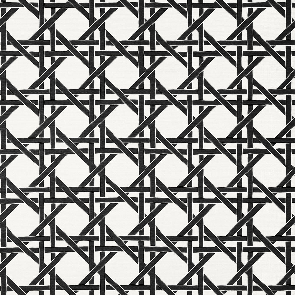Canary Trellis Black T15816  by Thibaut Wallpaper Thibaut Wallpaper Canary Trellis Black T15816 Wallpaper ISLANDER Non-Woven Vinyl Wallpaper  U.S.A </p><p>Repeat: H: , V: 9  (22.86 cm) 27 in  (68.58 cm) - Fabric Carolina -