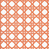 CANARY TRELLIS Coral T15818 by Thibaut Designer Wallpaper