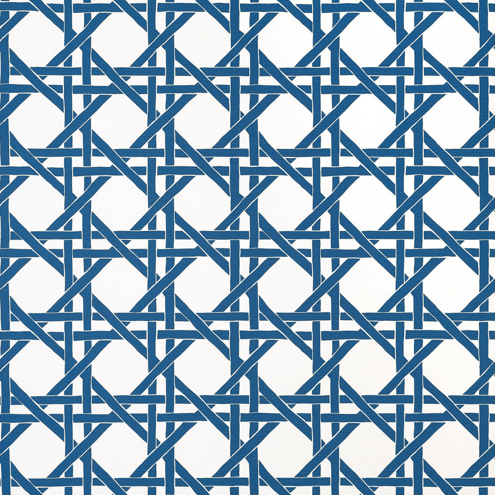 Canary Trellis Navy T15821  by Thibaut Wallpaper Thibaut Wallpaper Canary Trellis Navy T15821 Wallpaper ISLANDER Non-Woven Vinyl Wallpaper  U.S.A </p><p>Repeat: H: , V: 9  (22.86 cm) 27 in  (68.58 cm) - Fabric Carolina -