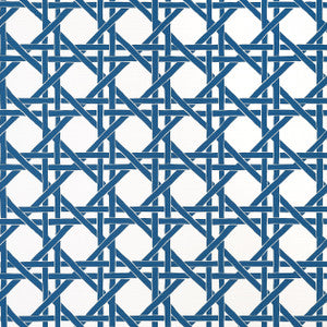Canary Trellis Navy T15821  by Thibaut Designer Wallpaper