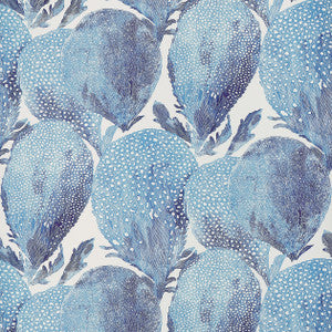 Under The Sea Turquoise and Plum T15823  by Thibaut Designer Wallpaper