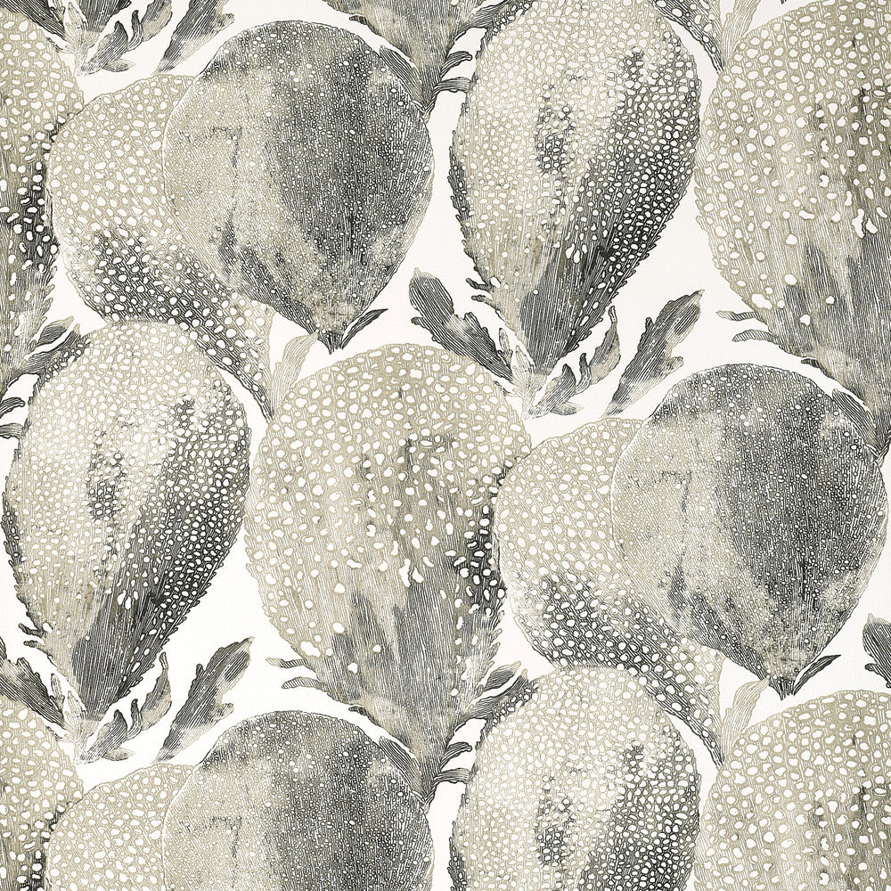 Under The Sea Black and White T15826  by Thibaut Wallpaper Thibaut Wallpaper Under The Sea Black and White T15826 Wallpaper ISLANDER Non-Woven Vinyl Wallpaper  U.S.A </p><p>Repeat: H: , V: 20.75  (52.70 cm) 27 in  (68.58 cm) - Fabric Carolina -