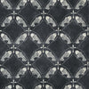 SANTORINI Black T15833 by Thibaut Designer Wallpaper