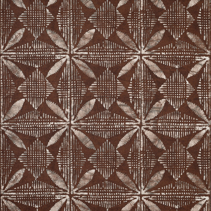 Tortuga Batik Brown T15840  by Thibaut Wallpaper Thibaut Wallpaper Tortuga Batik Brown T15840 Wallpaper ISLANDER Non Woven Wallpaper  U.S.A </p><p>Repeat: H: , V: 18  (45.72 cm) 27 in  (68.58 cm) - Fabric Carolina -