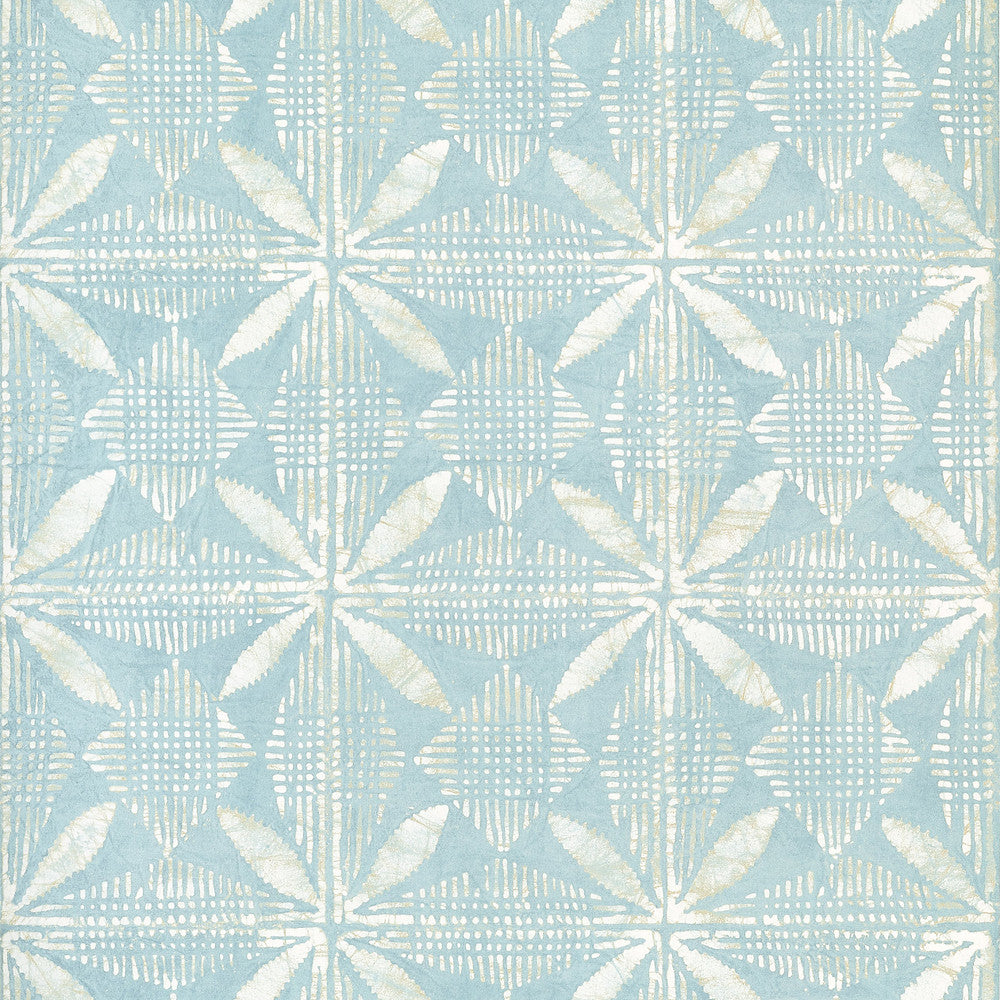 Tortuga Batik Light Blue T15842  by Thibaut Wallpaper Thibaut Wallpaper Tortuga Batik Light Blue T15842 Wallpaper ISLANDER Non Woven Wallpaper  U.S.A </p><p>Repeat: H: , V: 18  (45.72 cm) 27 in  (68.58 cm) - Fabric Carolina -