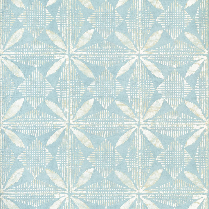Tortuga Batik Light Blue T15842  by Thibaut Wallpaper Thibaut Wallpaper Tortuga Batik Light Blue T15842 Wallpaper ISLANDER Non Woven Wallpaper  U.S.A </p><p>Repeat: H: , V: 18  (45.72 cm) 27 in  (68.58 cm) - Fabric Carolina -