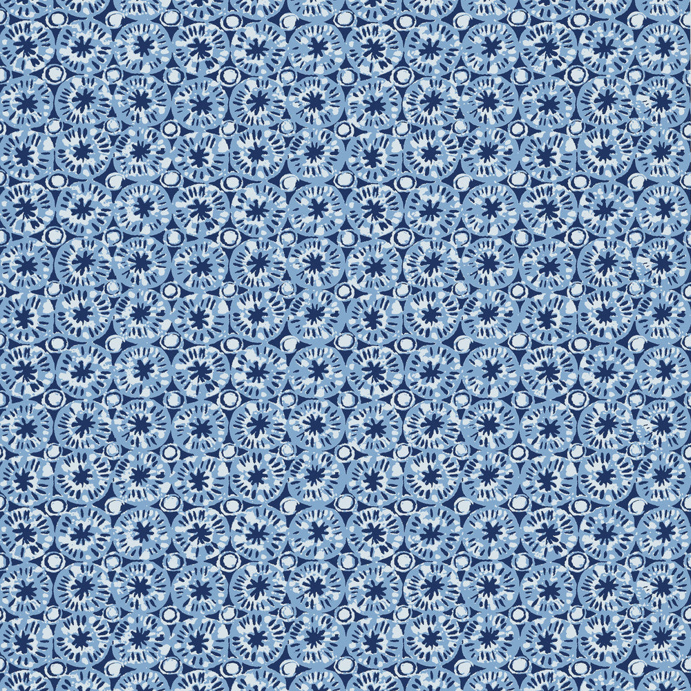 Sand Dollar Blue T15855  by Thibaut Wallpaper Thibaut Wallpaper Sand Dollar Blue T15855 Wallpaper ISLANDER Non Woven Wallpaper  U.S.A </p><p>Repeat: H: , V: 6.25  (15.88 cm) 27 in  (68.58 cm) - Fabric Carolina -