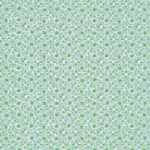 Sand Dollar Green and Blue T15856  by Thibaut Designer Wallpaper