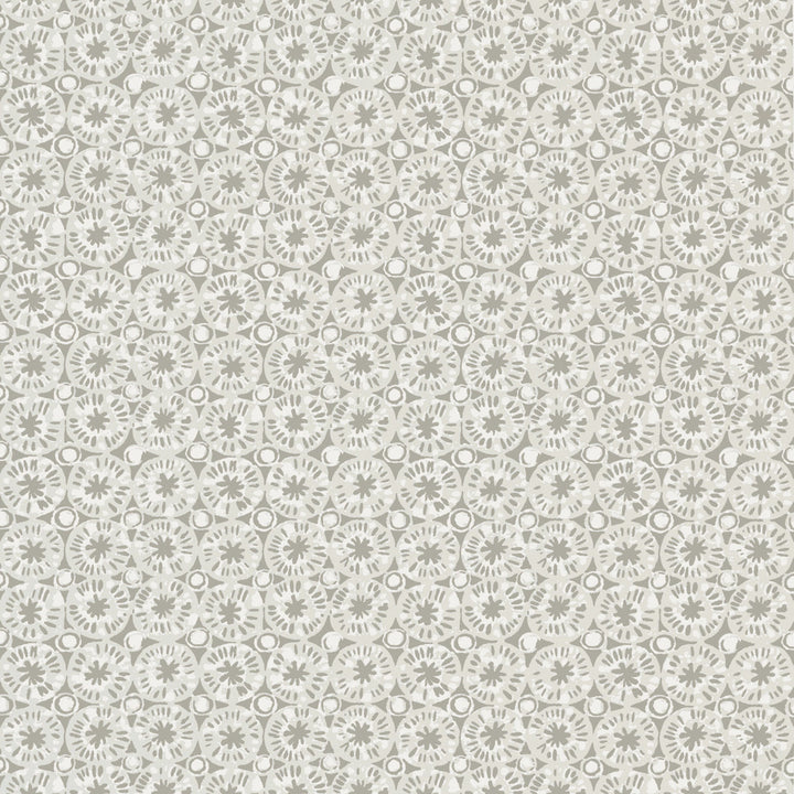 Sand Dollar Pearl and Charcoal T15859  by Thibaut Wallpaper Thibaut Wallpaper Sand Dollar Pearl and Charcoal T15859 Wallpaper ISLANDER Non Woven Wallpaper  U.S.A </p><p>Repeat: H: , V: 6.25  (15.88 cm) 27 in  (68.58 cm) - Fabric Carolina -