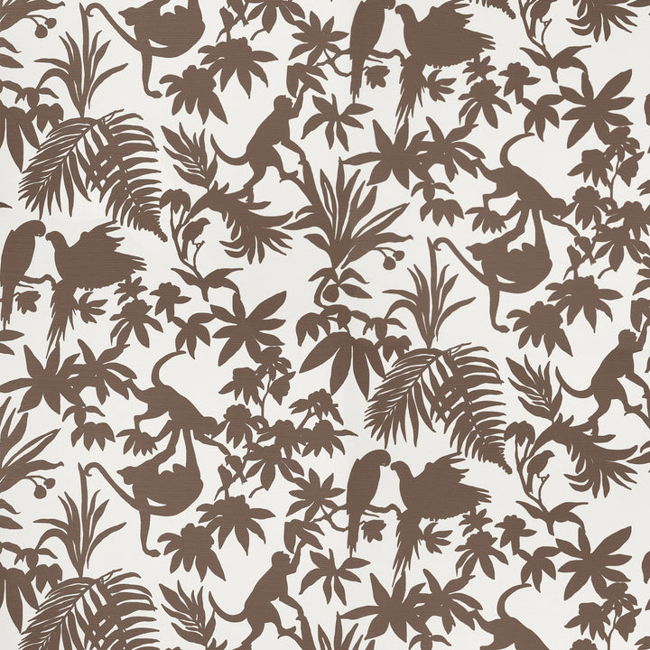 St. Kitts Brown T15860  by Thibaut Wallpaper Thibaut Wallpaper St. Kitts Brown T15860 Wallpaper ISLANDER Paper Backed Vinyl Wallpaper  U.S.A </p><p>Repeat: H: , V: 36  (91.44 cm) 27 in  (68.58 cm) - Fabric Carolina -