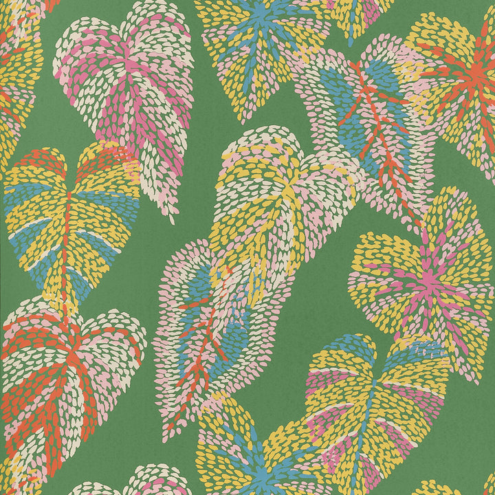 Delila Green T15866  by Thibaut Wallpaper Thibaut Wallpaper Delila Green T15866 Wallpaper ISLANDER Non Woven Wallpaper  U.S.A </p><p>Repeat: H: , V: 25.25  (64.14 cm) 27 in  (68.58 cm) - Fabric Carolina -