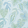 DELILA Soft Blue T15867 by Thibaut Designer Wallpaper