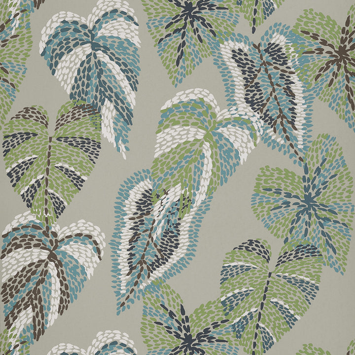 Delila Stone T15868  by Thibaut Wallpaper Thibaut Wallpaper Delila Stone T15868 Wallpaper ISLANDER Non Woven Wallpaper  U.S.A </p><p>Repeat: H: , V: 25.25  (64.14 cm) 27 in  (68.58 cm) - Fabric Carolina -