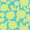 NIKKO Turquoise and Green T16017 by Thibaut Designer Wallpaper