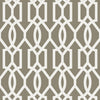 DOWNING GATE Grey T16050 by Thibaut Designer Wallpaper