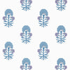 Tybee Bud Lavender and Blue T16216 by Thibaut Designer Wallpaper