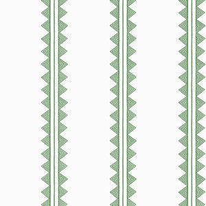 Agave Stripe Green T16227 by Thibaut Designer Wallpaper