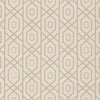 PRESCOTT Metallic on Putty T1871 by Thibaut Designer Wallpaper