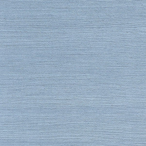 Shang Extra Fine Sisal Blue Dusk T19619 by Thibaut Designer Wallpaper