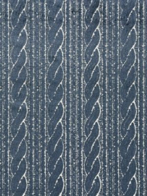 Sweater Denim T139620004 by Old World Weavers Designer Fabric TUNDRA 51% VISCOSE 28% ACRYLIC 13% POLYESTER, 7% JUTE 1% LINEN BELGIUM HEAVY DUTY Horizontal: 3.25" and Vertical: 6.75" 54 - Swanky Fabrics -