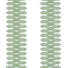 Nola Stripe Green T20808 by Thibaut Designer Wallpaper