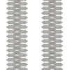 Nola Stripe Black T20809 by Thibaut Designer Wallpaper