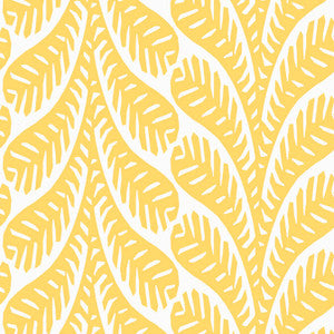Ginger Yellow T20828 by Thibaut Designer Wallpaper
