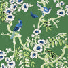 Yukio Green T20841 by Thibaut Designer Wallpaper