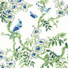 Yukio Blue and Green T20842 by Thibaut Designer Wallpaper