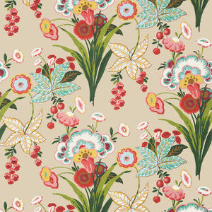 Pasadena Cream T20852 by Thibaut Designer Wallpaper