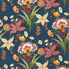 Pasadena Navy T20854 by Thibaut Designer Wallpaper