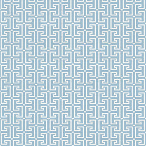 T-Square Light Blue T20857 by Thibaut Designer Wallpaper