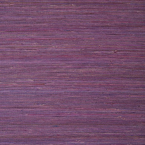 Raffia Palm Plum T24064 by Thibaut Designer Wallpaper