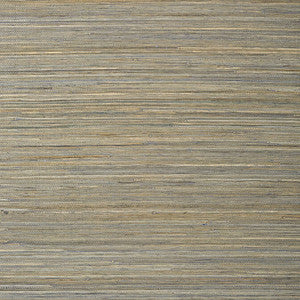 Raffia Palm Grey T24067 by Thibaut Designer Wallpaper