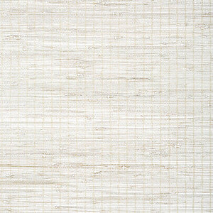Sutton Stripe Beige on White T24083 by Thibaut Designer Wallpaper