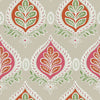 MIDLAND Pink and Coral T24315 by Thibaut Designer Wallpaper