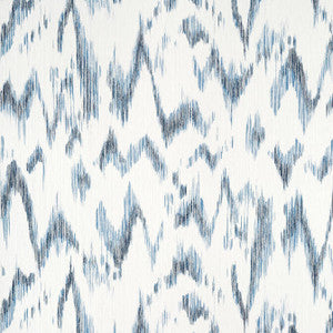 Point Lobos Blue and White T27015 by Thibaut Designer Wallpaper