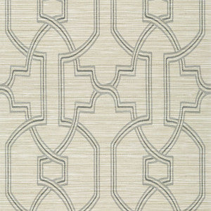 Promenade Linen T278 by Thibaut Designer Wallpaper