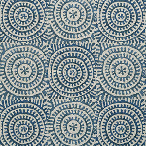 Kasai Navy T2934 by Thibaut Designer Wallpaper