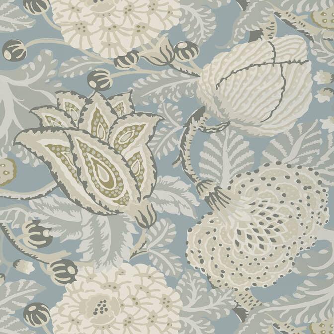 Mitford Aqua T2948 by Thibaut Wallpaper Thibaut Wallpaper Mitford Aqua T2948Wallpaper Paramount Wallpaper U.S.A. </p><p>Repeat: V: 25.25 27 - Fabric Carolina -