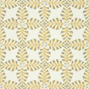 Starleaf Yellow T2970 by Thibaut Designer Wallpaper
