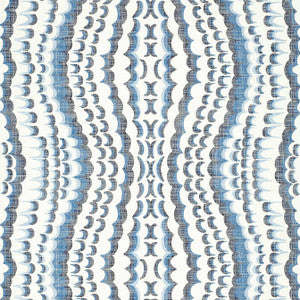 Ebru Blue T2982 by Thibaut Designer Wallpaper