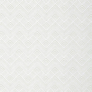 Oslo Chevron Pearl T2992 by Thibaut Designer Wallpaper
