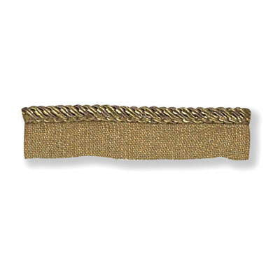 Petite Cord W/Flange Olive by Kravet Couture Designer Trim - VISCOSE - 100% United Kingdom LIGHT Horizontal: 0 and Vertical: 0 0 - Swanky Fabrics -