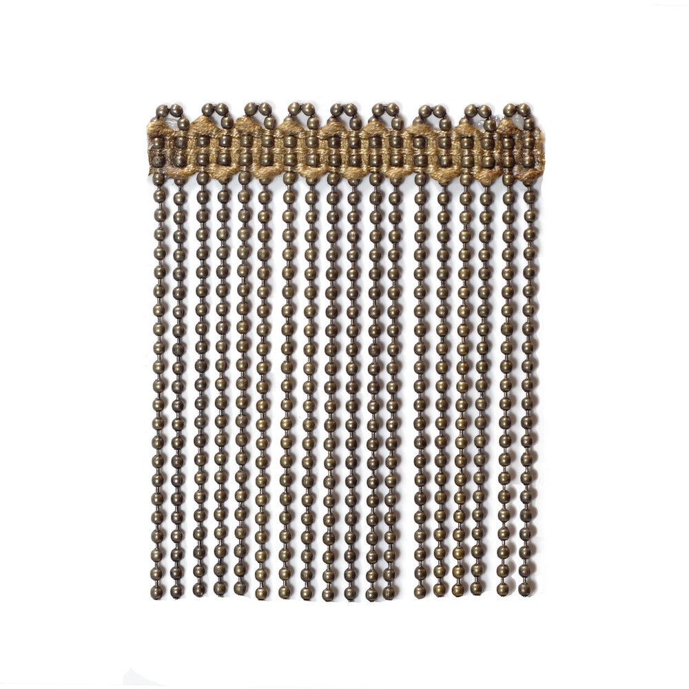 Ball/Chain Bull Bronze by Kravet Couture Trim Kravet Couture Trim Ball/Chain Bull BronzeTrim SOPRANO COLLECTION METAL - 99%;VISCOSE - 1% Egypt </p><p>Repeat: H: , V: 3.5 - Fabric Carolina -
